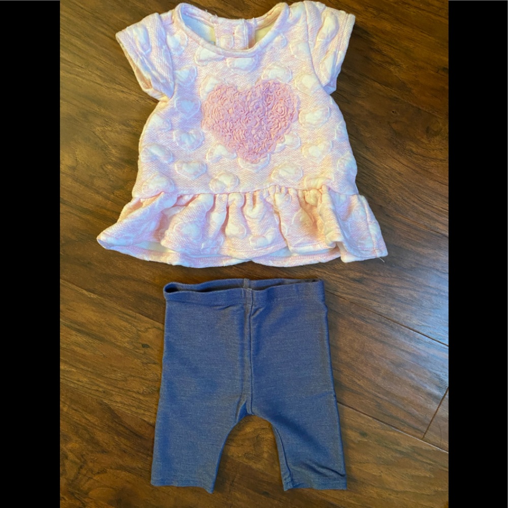 Pippa & Julie T-Shirt and Jeggings 6-9 Months